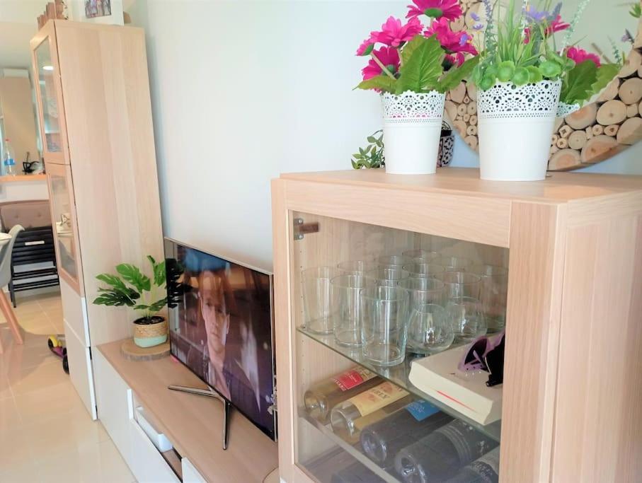 Apartamento En Primera Linea De Mar Roses Eksteriør bilde