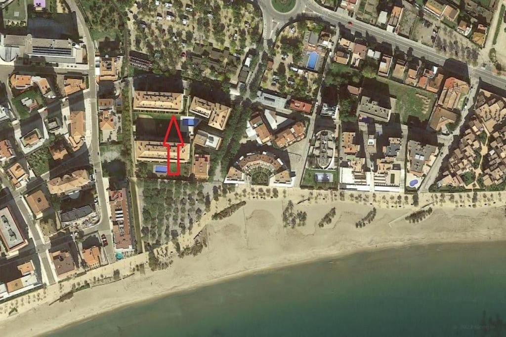 Apartamento En Primera Linea De Mar Roses Eksteriør bilde